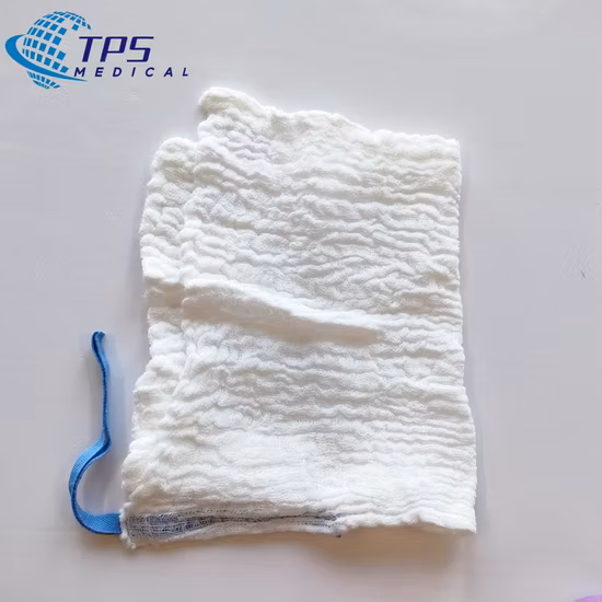 Повязка для ран, брюшная подушечка, стерильная марлевая губка в двойной упаковке